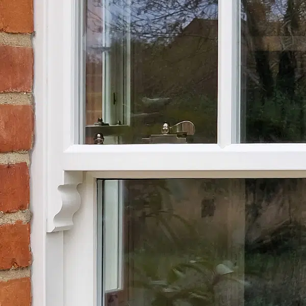 run through sash horns on ultimate rose sash windows