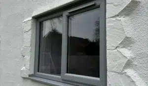 grey casement windows