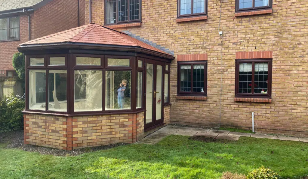 tiled conservatory roof