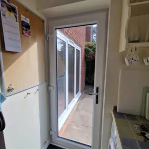 full length double glazed back door