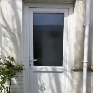 top glazed upvc back door